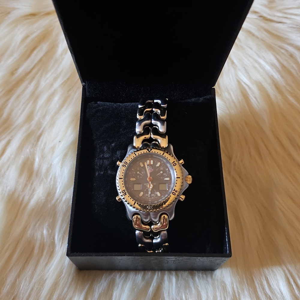 ♥️Tag Heuer Watch CG-1122 Ayrton Senna Model gold♥️
